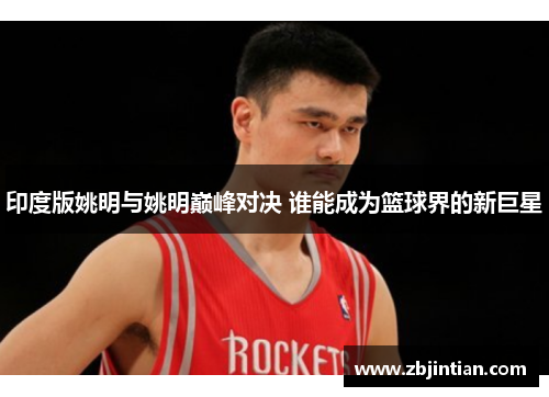 印度版姚明与姚明巅峰对决 谁能成为篮球界的新巨星